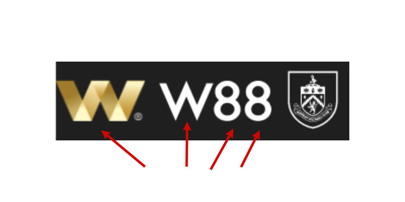 ตัวอย่าง logo ของ ww88